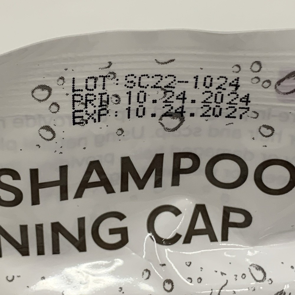 DRENCH! 6 Pack No Rinse Shampoo & Conditioning Cap EXP 10/27