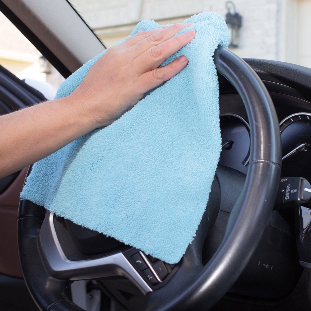 (4 pack) Drive Microfiber Multi Microfiber Towel, Cleaning Towel 2 Pack