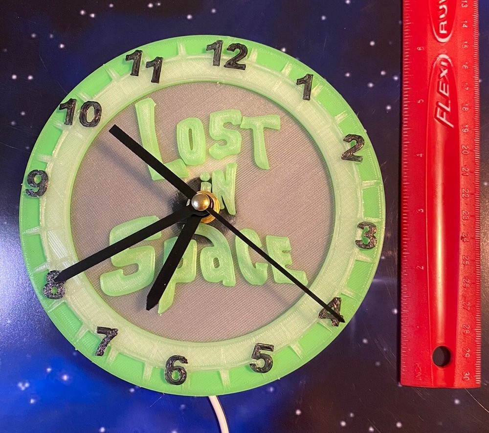 Lost In Space Tribute Clock