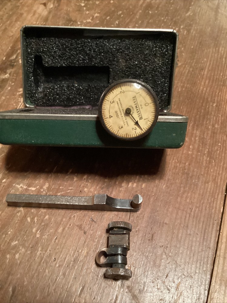 Vintage Federal M2 Testmaster Dial Indicator .0001