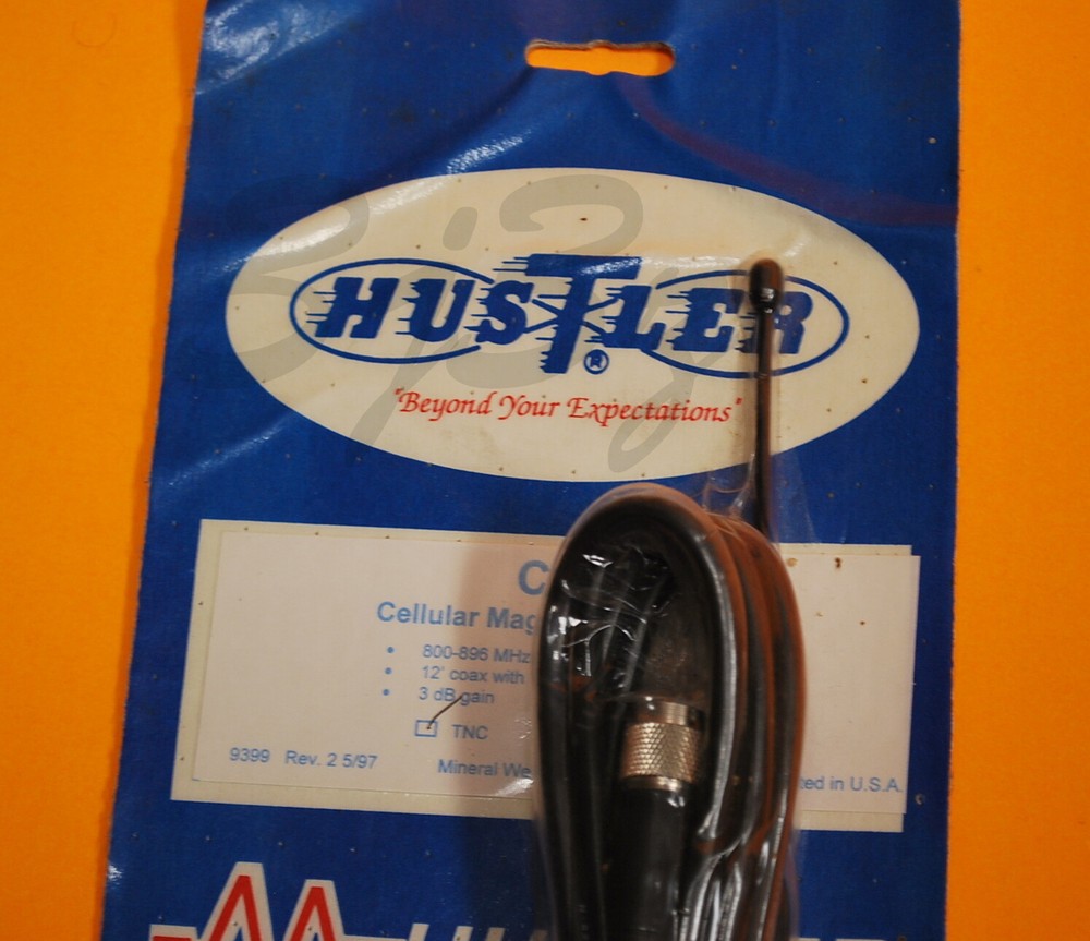 Hustler CMT-800 Black Cellular Magnet Antenna