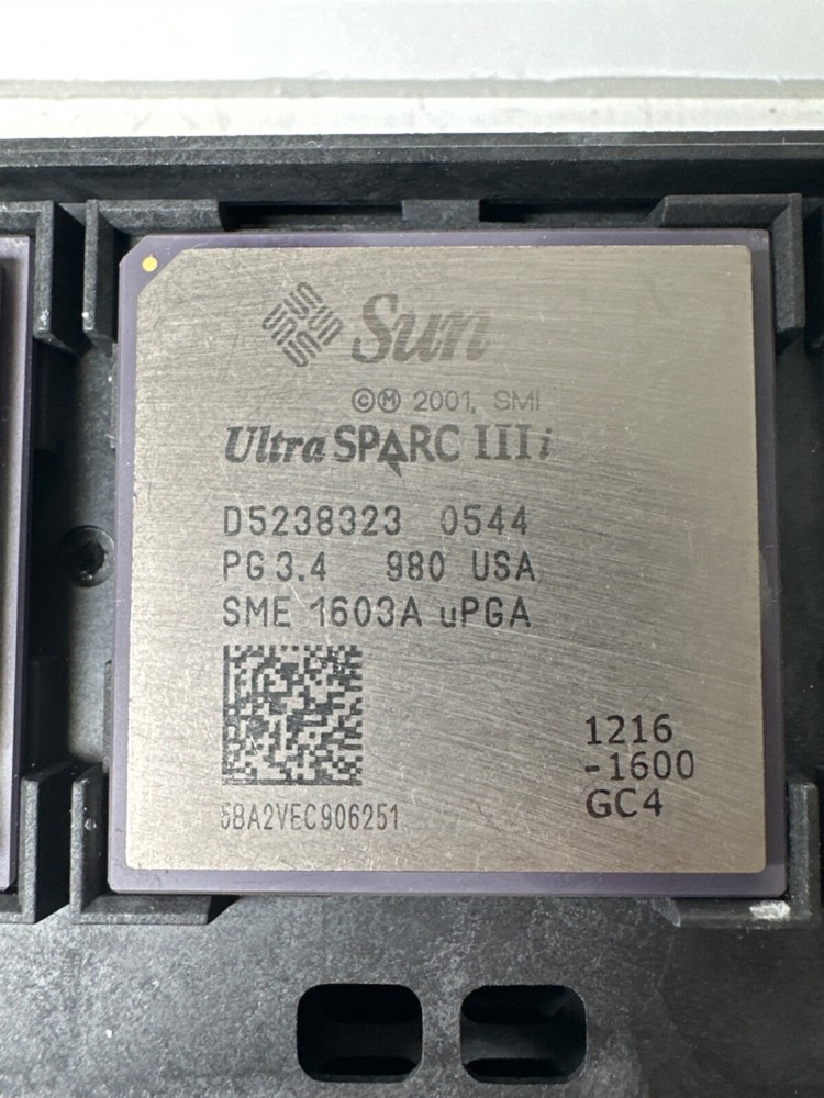 Sun UltraSparc IIIi SME1603A uPGA Processor (untested)