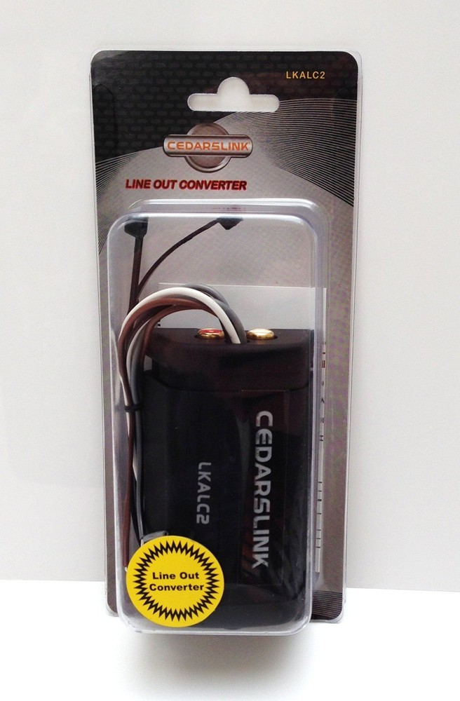 Cedarslink LKALC2 high quality line out converter