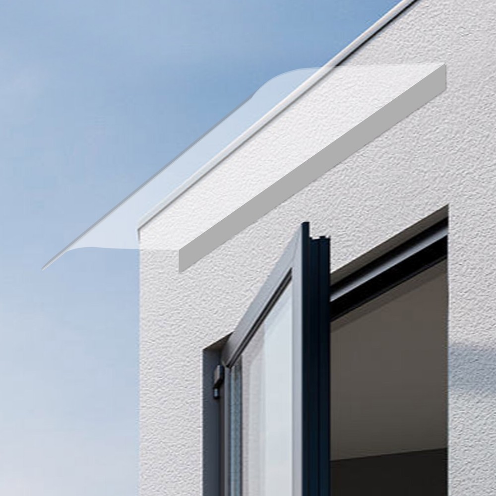 Front Door Window Awning Patio Canopy Rain Cover UV Protected Eaves