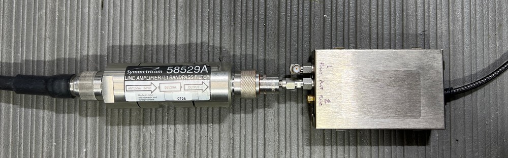 Symmetricom 58529A GPS GNSS 10dB Inline Amplifier