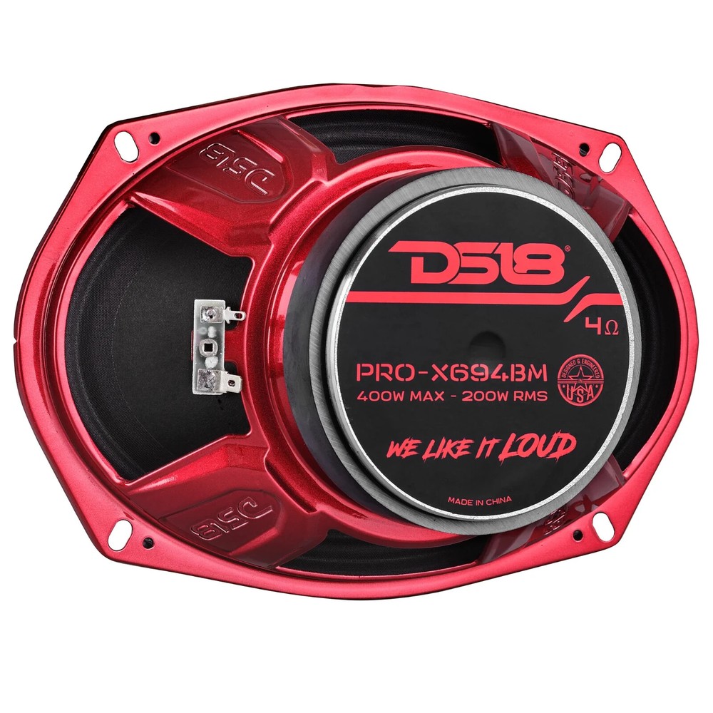 DS18 PRO-X 6X9" 200 Watts Mid-Range Bullet Loudspeaker