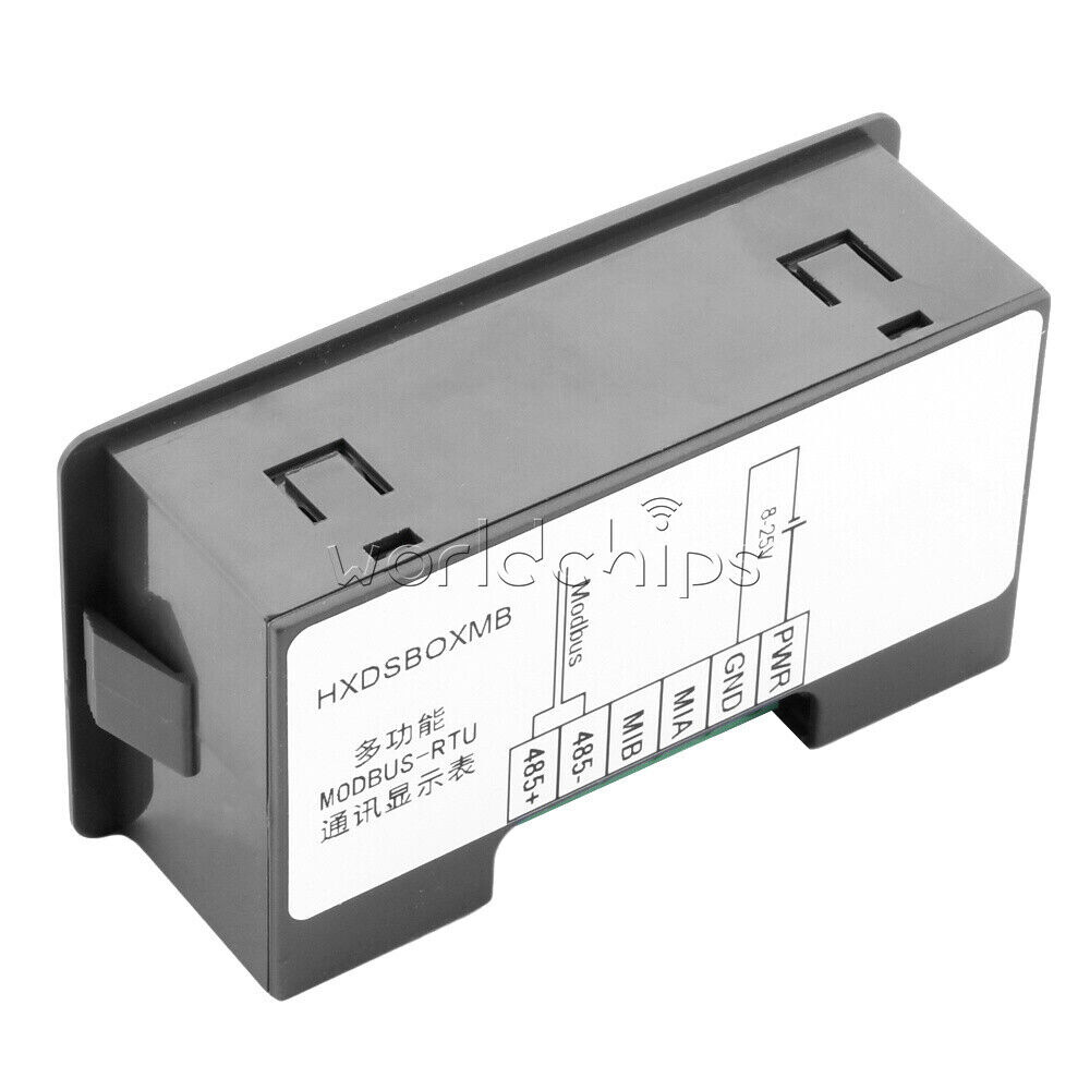 MODBUS-RTU Communication Display Meter RS485 Master-Slave-Monitored DC 8-25V New