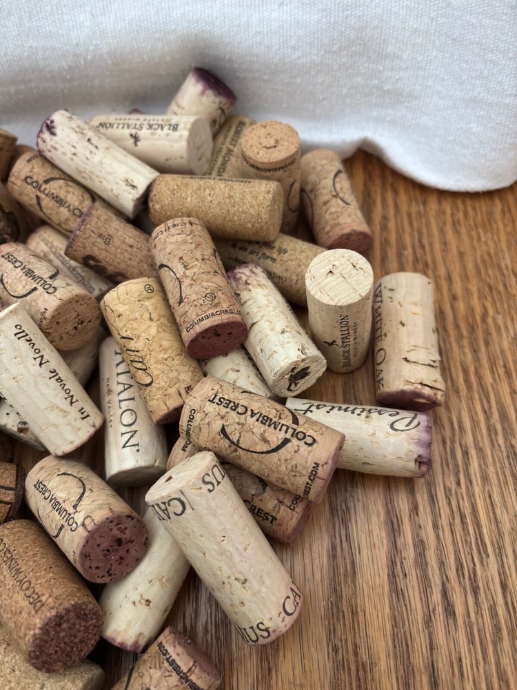 BAG OF WINE CORKS, 50 PER BAG