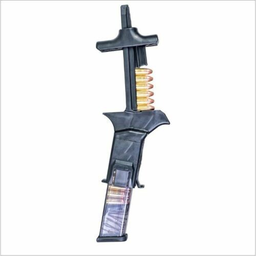 Universal Speed Loader Magazine Loader for 9mm 40 S&W Magazines Polymer Black