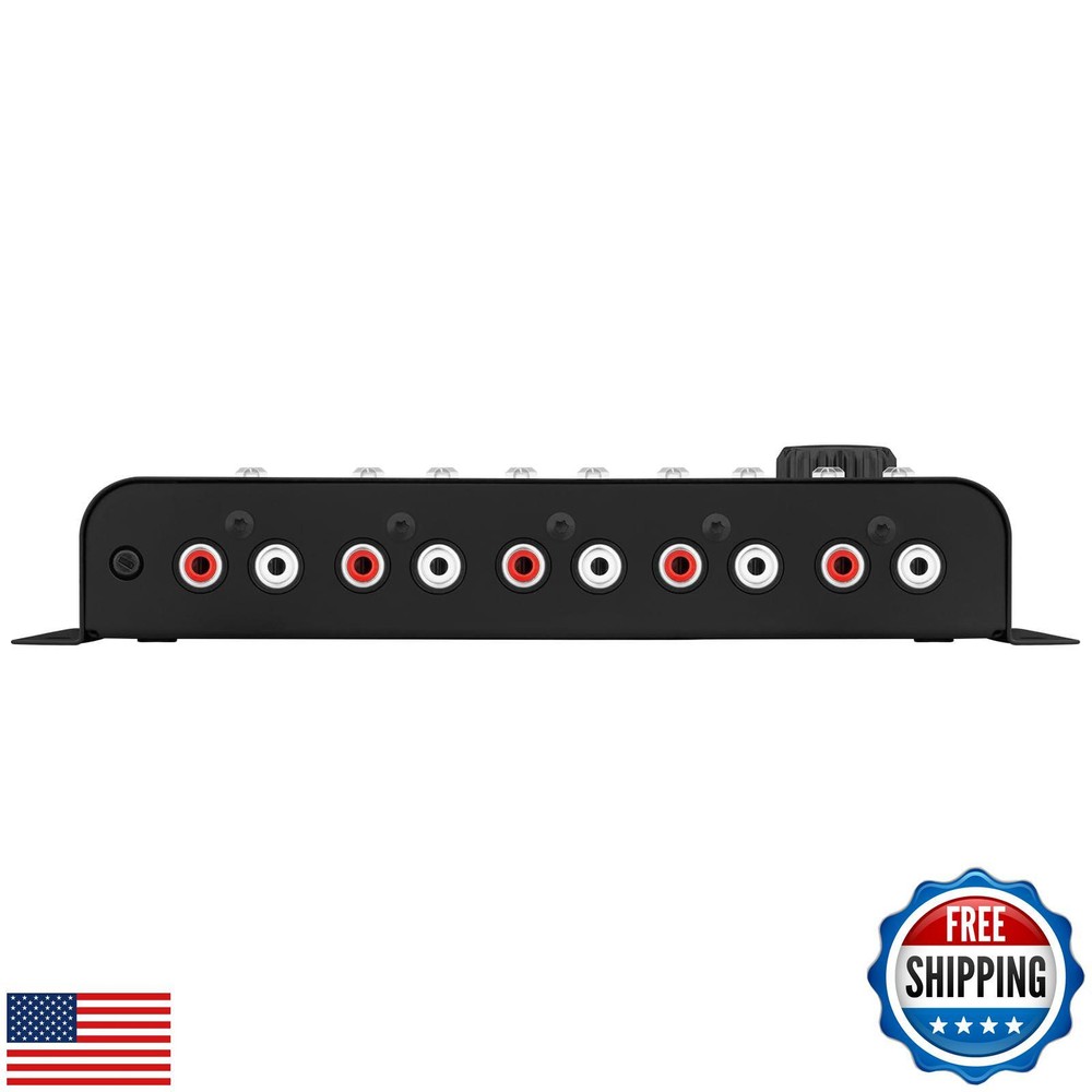 Taramps Pro 2.8S Black - 8-Way Audio Processor Equalizer