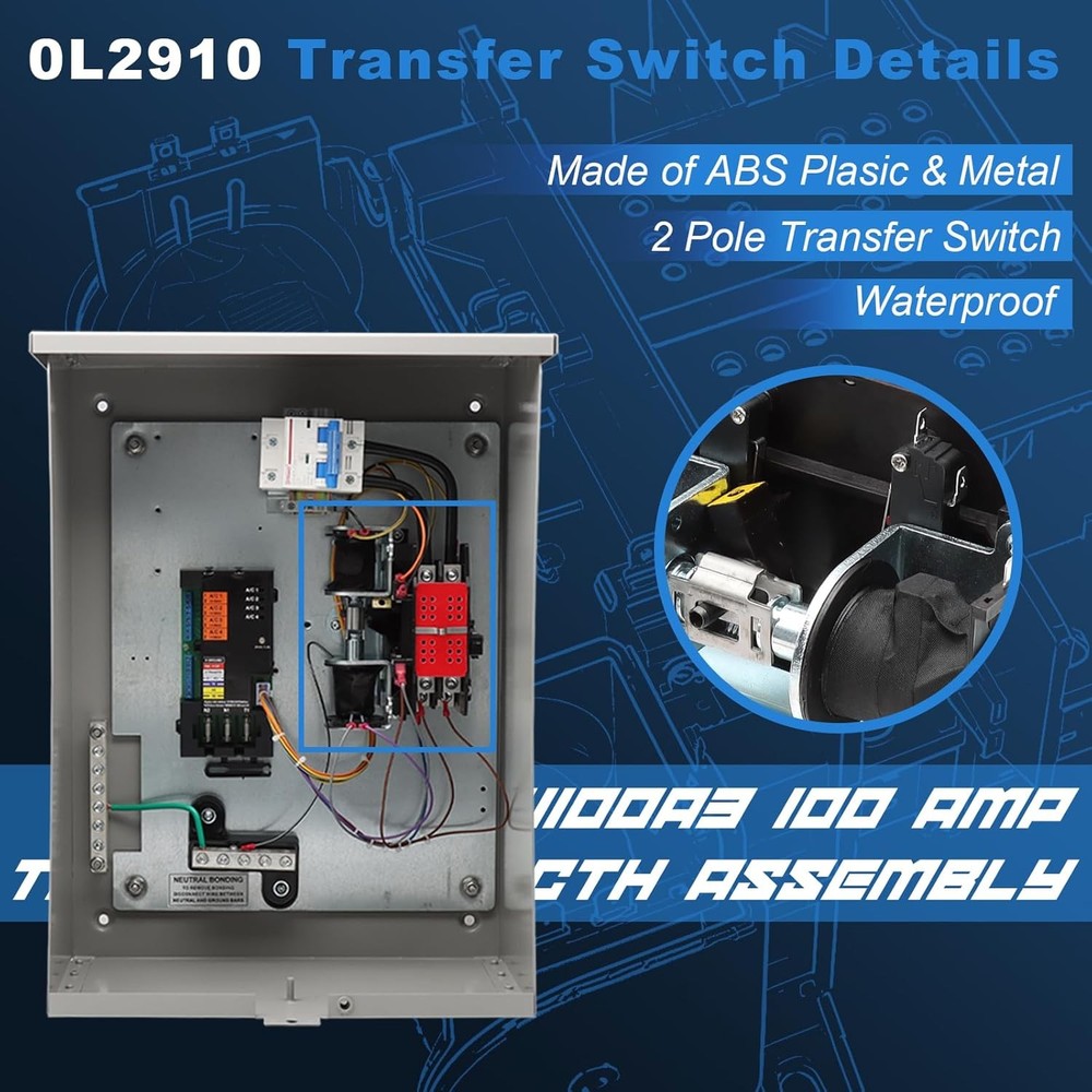 100 Amp Automatic Transfer Switch Replacement