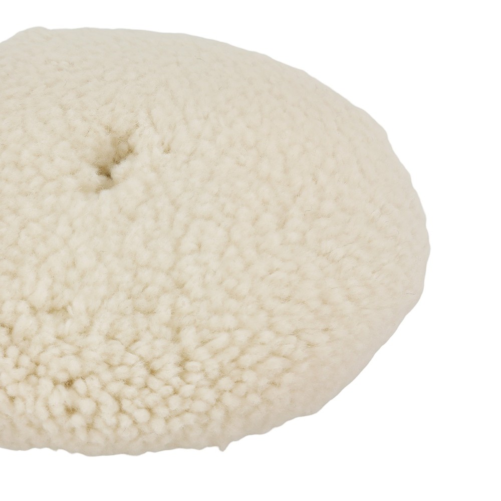 7" Hook Loop Wool Compound Bonnet Car Polishing Pad Polisher Buffer