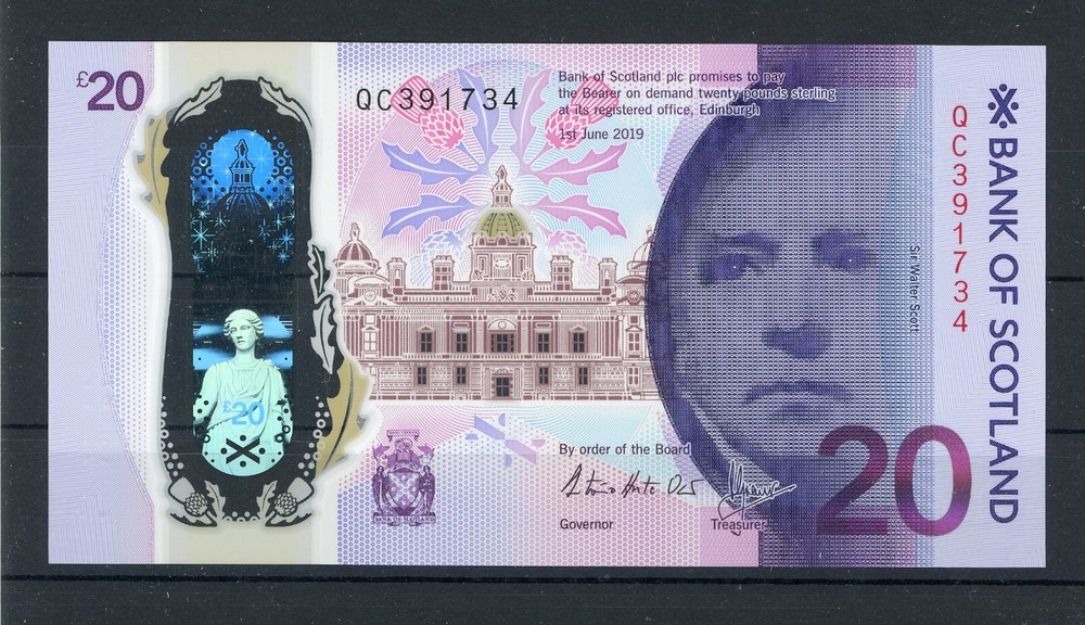Scotland 20 Pound Banknote 2019 / Polymer .............................2/31476