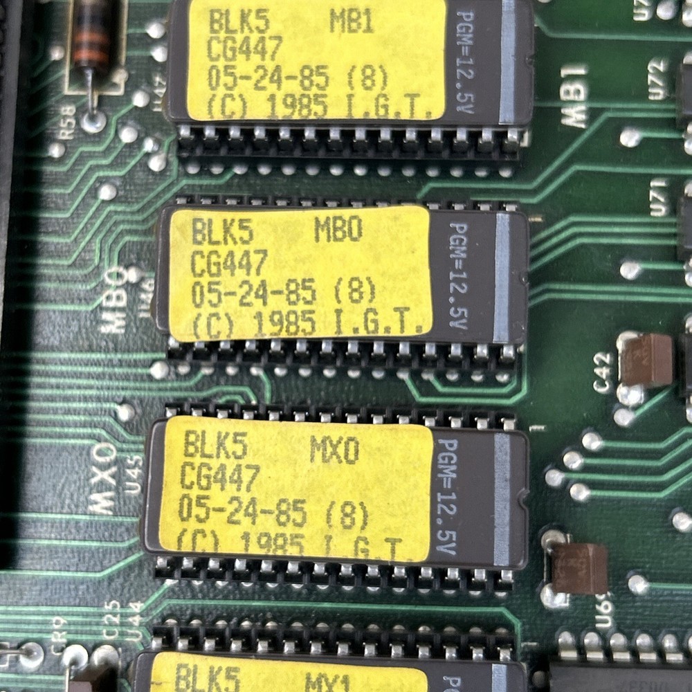 Slot Machine Vm1 Mpu CPU PCB Board If66-3