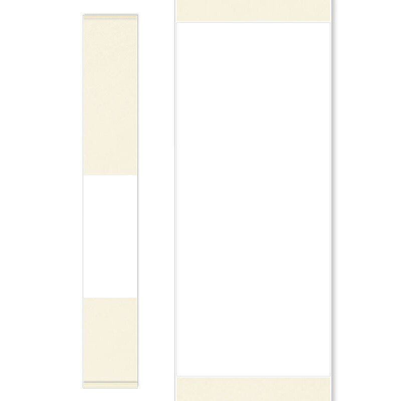 Blank Plain Hanging Scroll Calligraphy Painting Drawing DIY Crafts Decor Gift