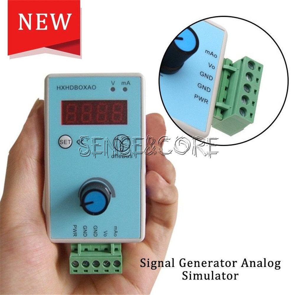 DC 15-26V Adjustable Current Voltage Analog Simulator Output Signal Generator-