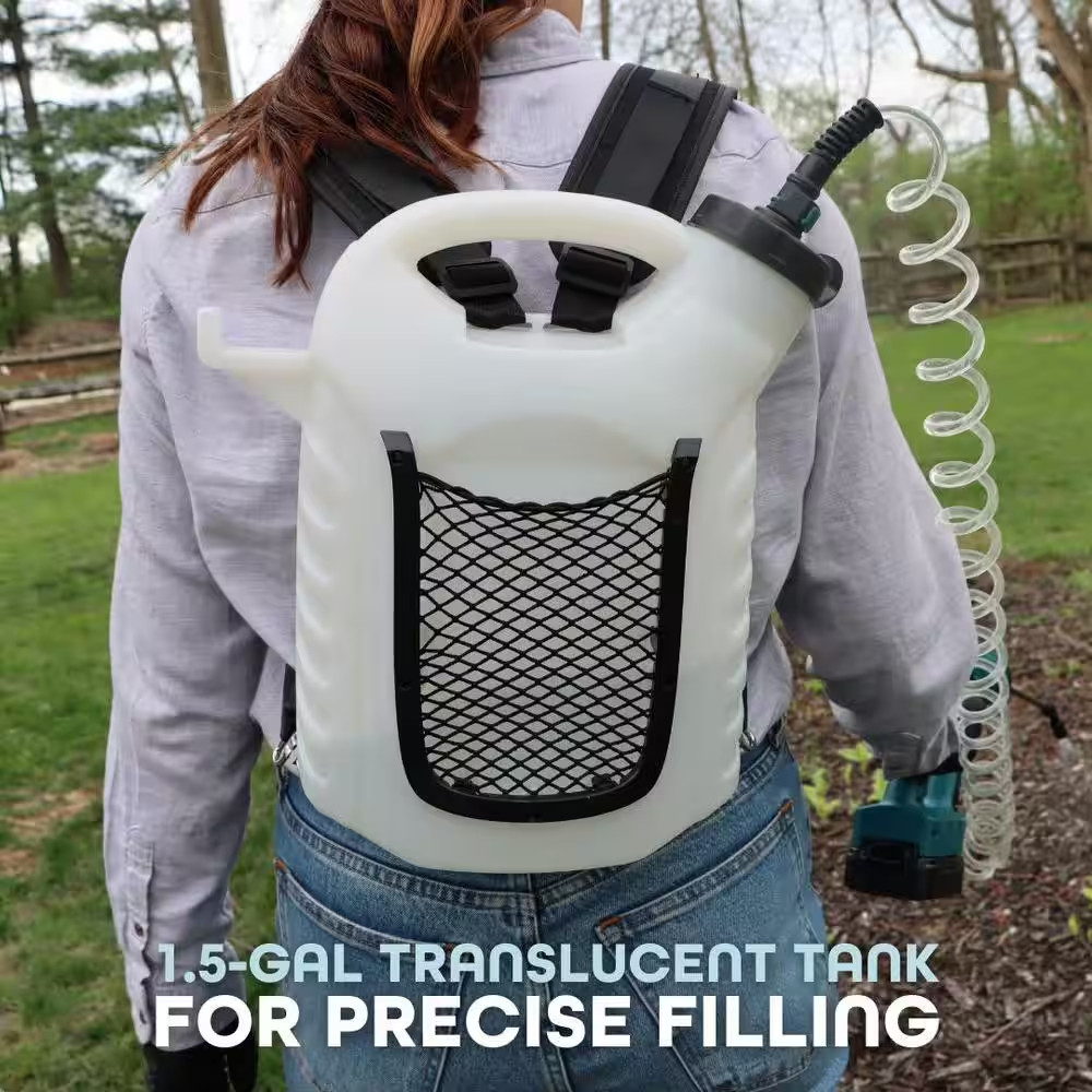 Lil' Squirt 1.5 Gal. 12-Volt Battery-Powered Backpack Sprayer