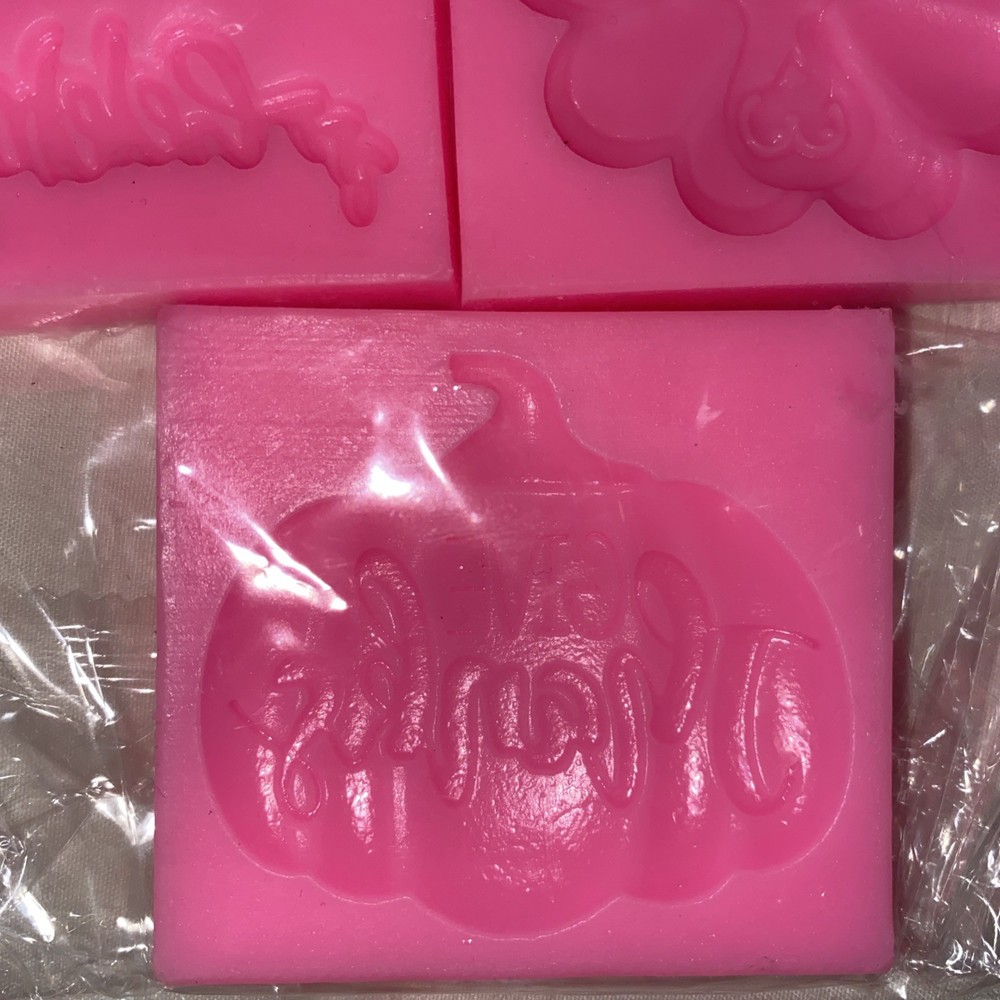 5 pc Silicone Molds, 3D Thanksgiving/ fall Candy Molds