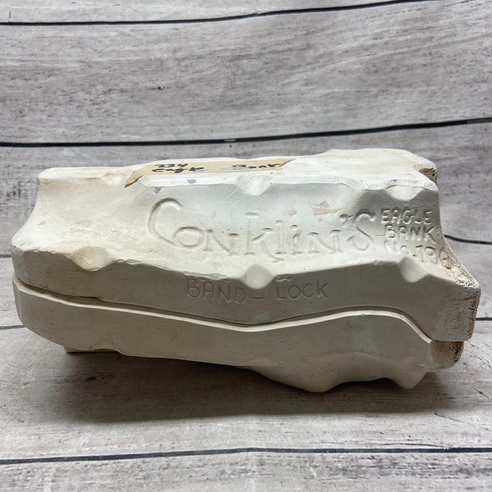 Conklins Ceramic Casting Mold Eagle Bank #196
