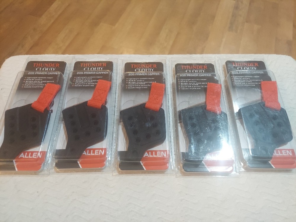 5 Allen Thunder Cloud 209 Primer Capper for Muzzleloader Black Powder  NEW