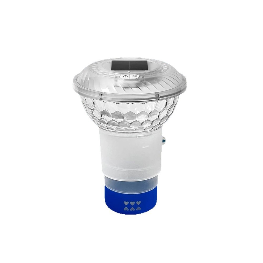 Illuminated Pool Floater with User Friendly Features for Effortless Maintenance