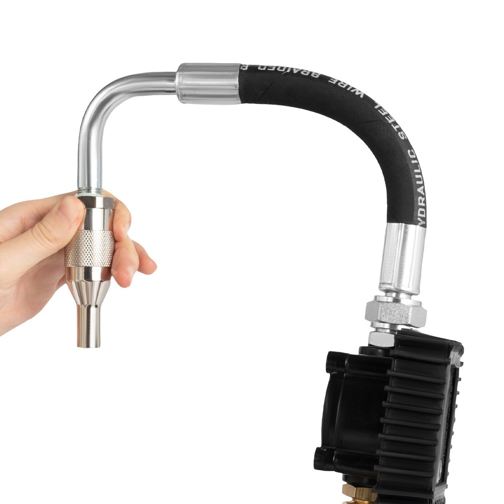 Electronic Oil Transfer Control Valve Controller Oil Hose End Gun With Meter