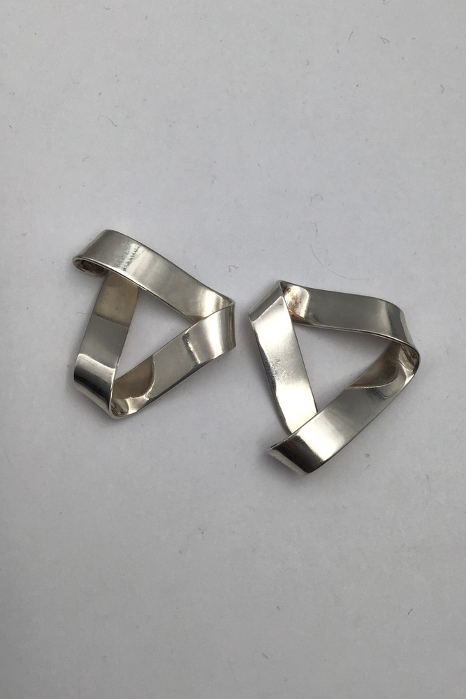Hans Hansen Sterling Silver "Earrings"