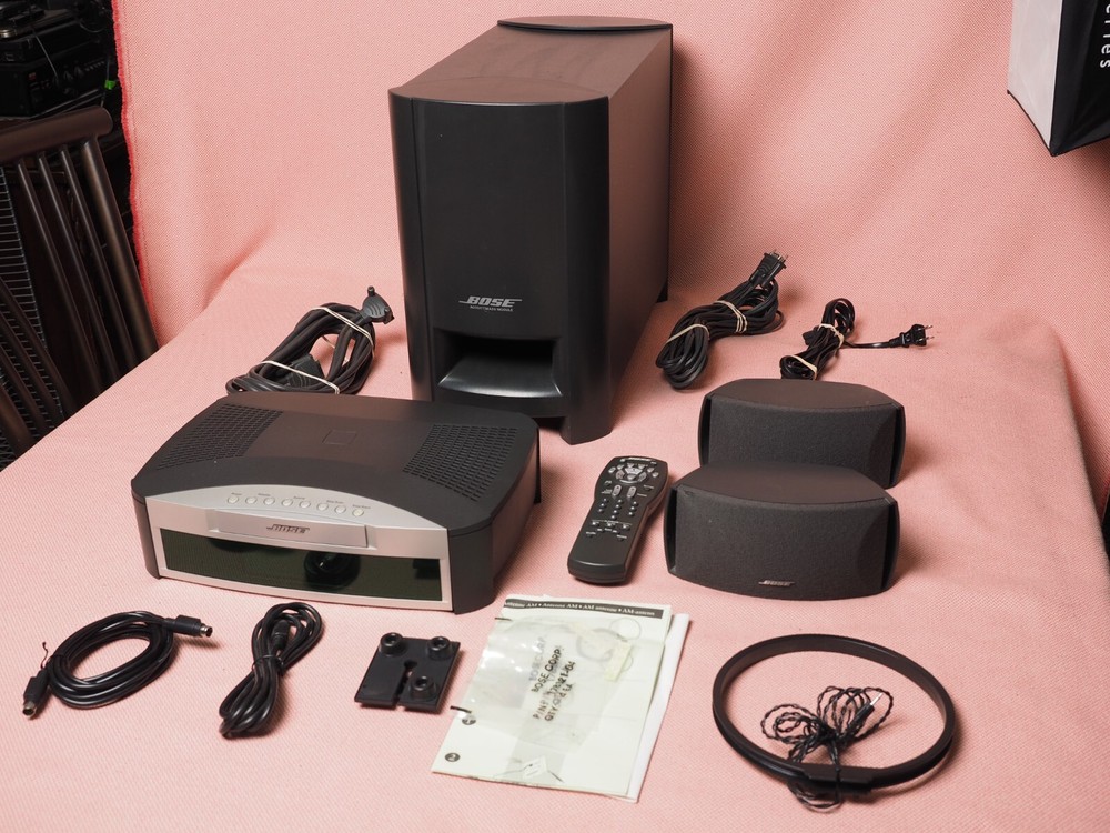 Bose 3·2·1 2.1 Channel Home Entertainment System Graphite Please Read