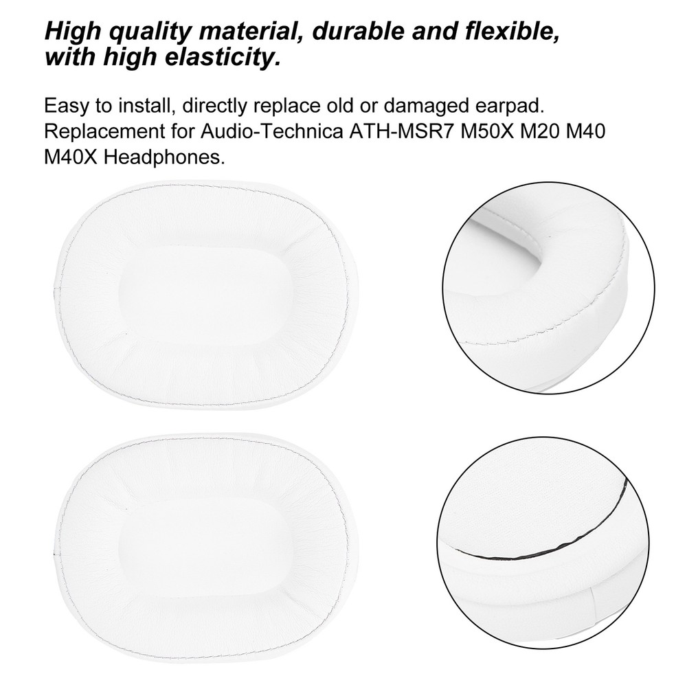 Replacement Ear Pads For ATH-MSR7 M50X Recommended