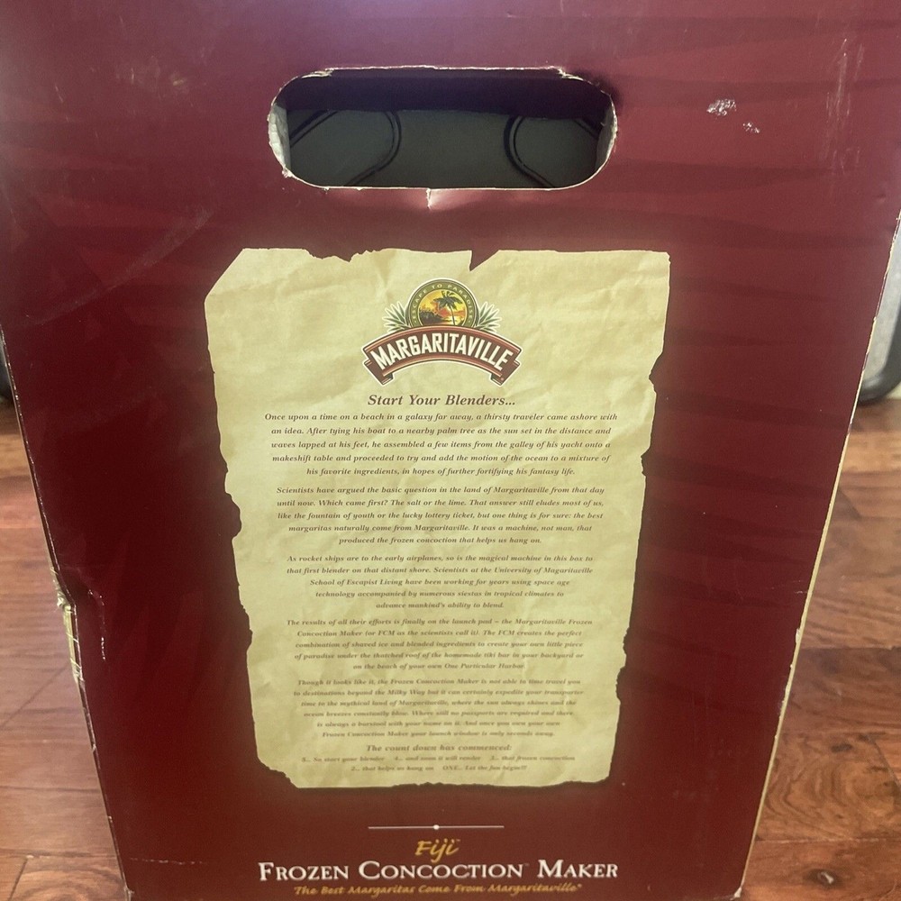 margaritaville frozen concoction maker dm2000