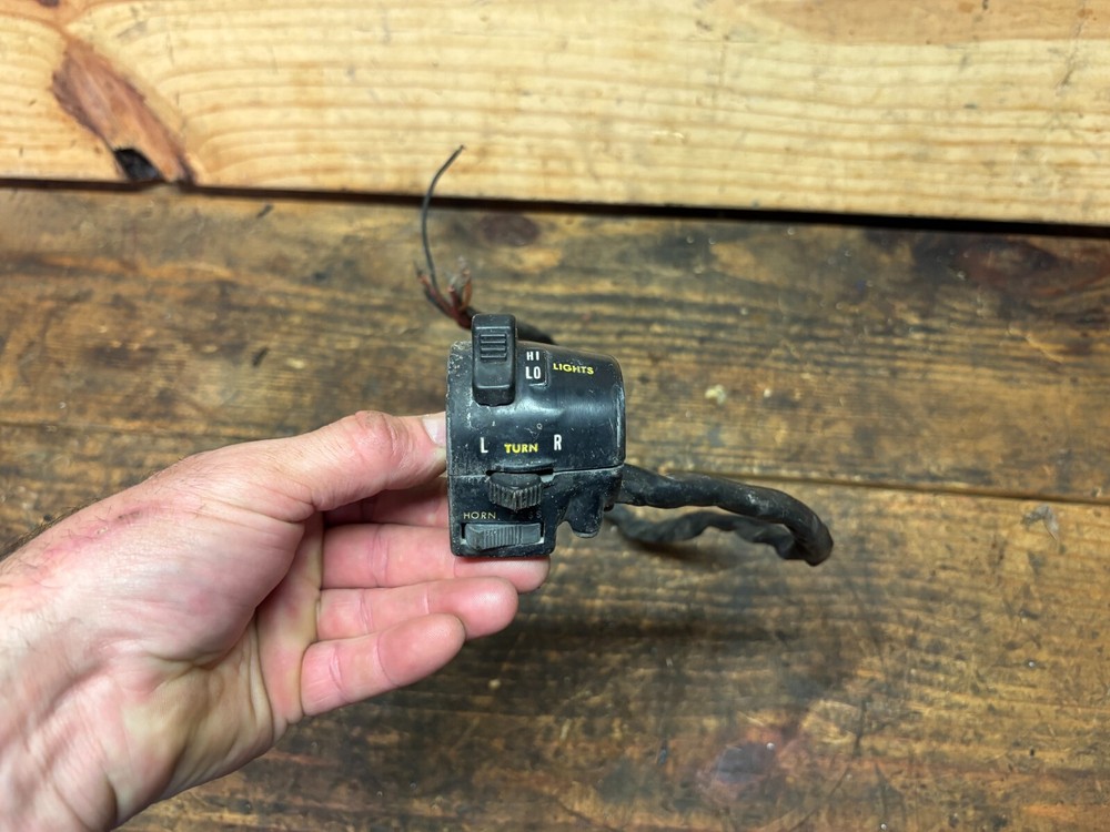 Kawasaki KZ750 Handlebar Light Control Switch  KZ 750