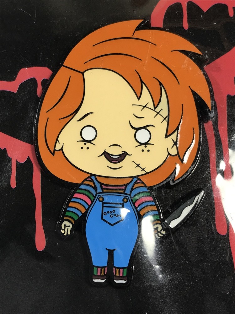 New Culturefly Chucky Chibi Enamel Pin