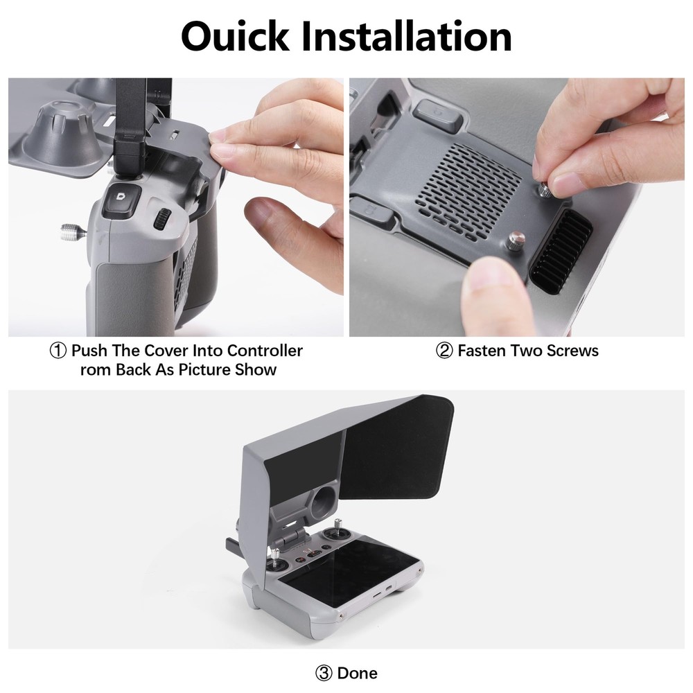 RC 2 Controller Sun Hood Cover for DJI Mini 4 Pro, DJI RC 2 Joysticks Protector