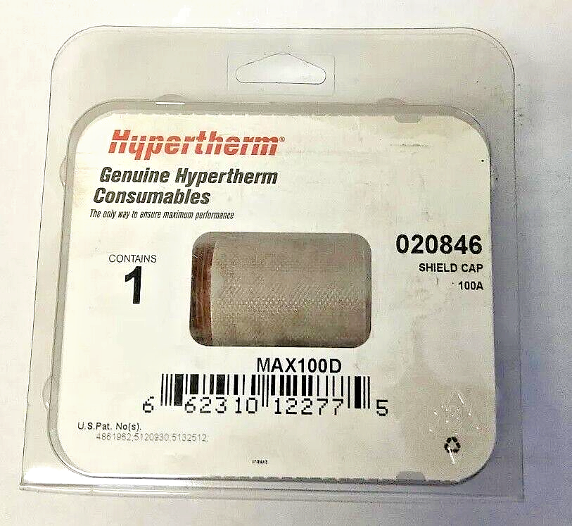 Hypertherm 020846 MAX1000D Shield Cap 100 Amp