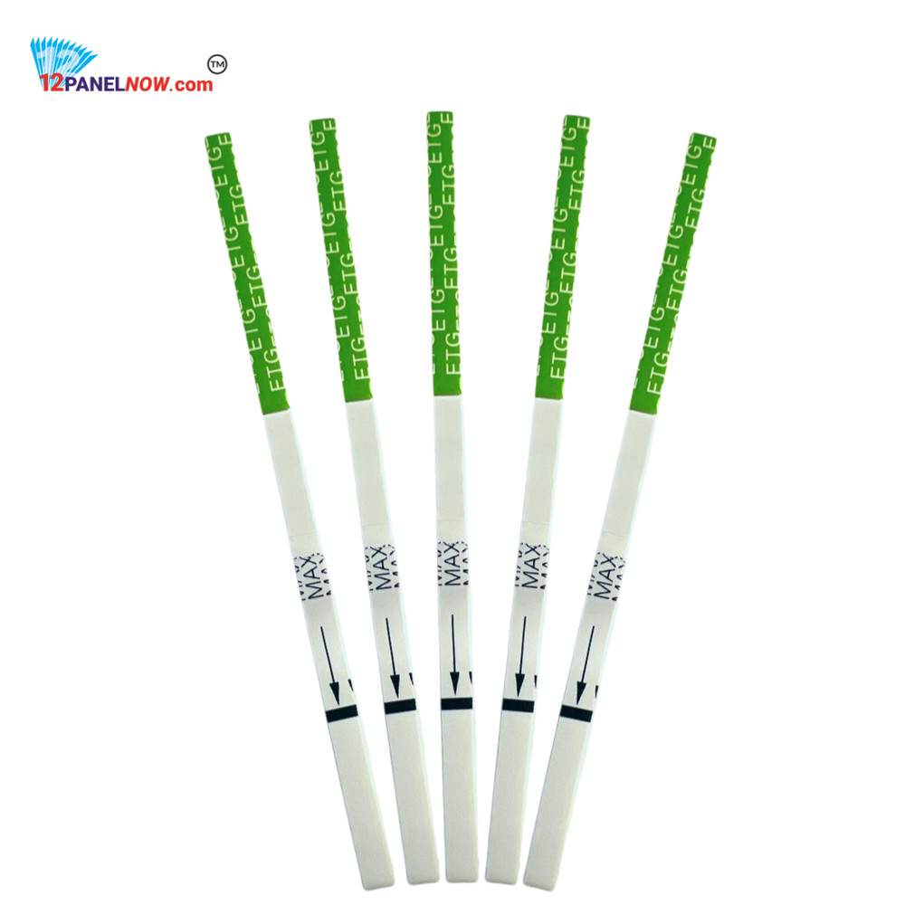 [25 Pack] Alcohol Test Strips | ETG Rapid Urine Test Strips 80 Hour Detection