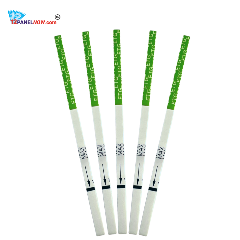 [25 Pack] Alcohol Test Strips | ETG Rapid Urine Test Strips 80 Hour Detection