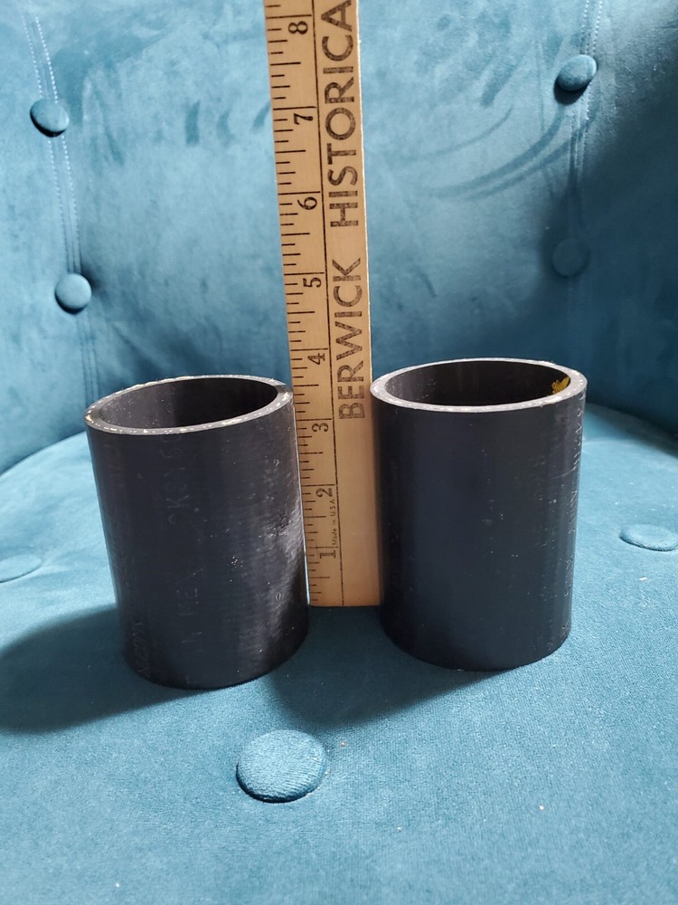 2Pc: Rubber Coupler 3-1/2" long x 2-3/8" Diameter for Fafco Sunsaver Solar Panel