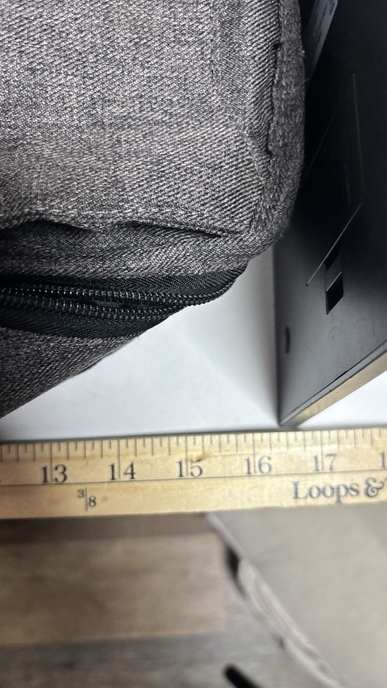 Tylt Laptop Gray Black Backpack Pre Owned Fast Shipping