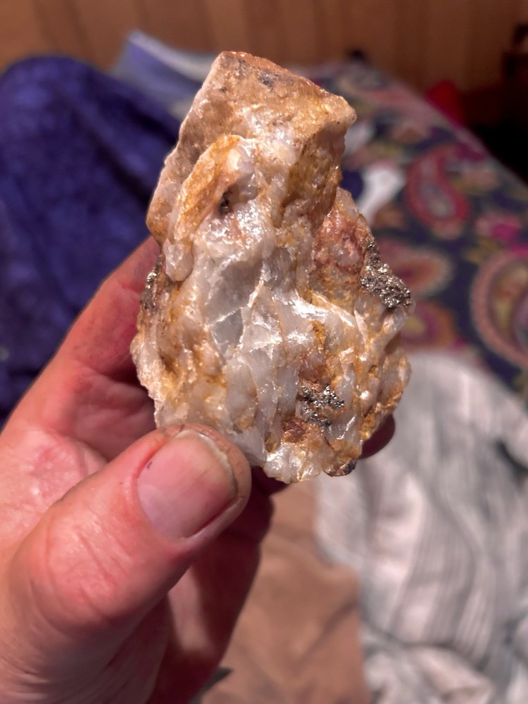 Gold In Quartz