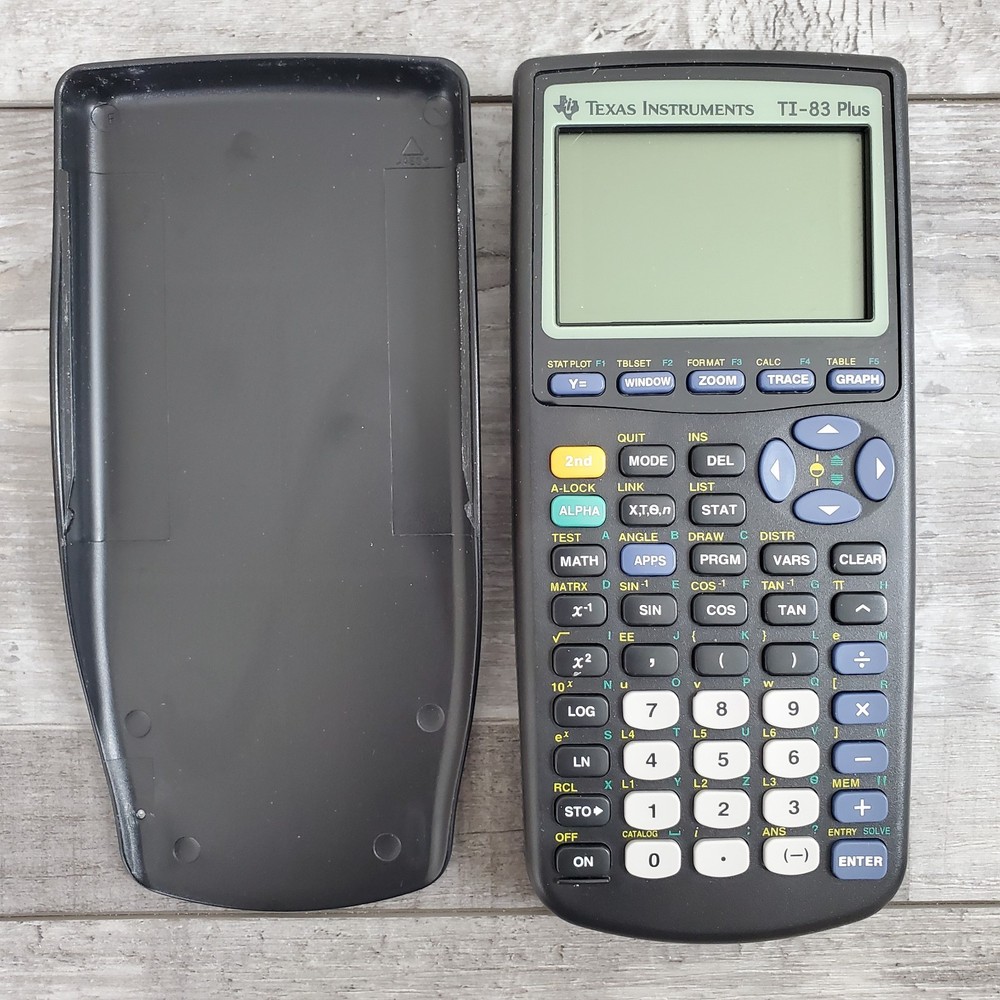 Texas Instruments TI-83 plus Graphing Calculator Tested and Working