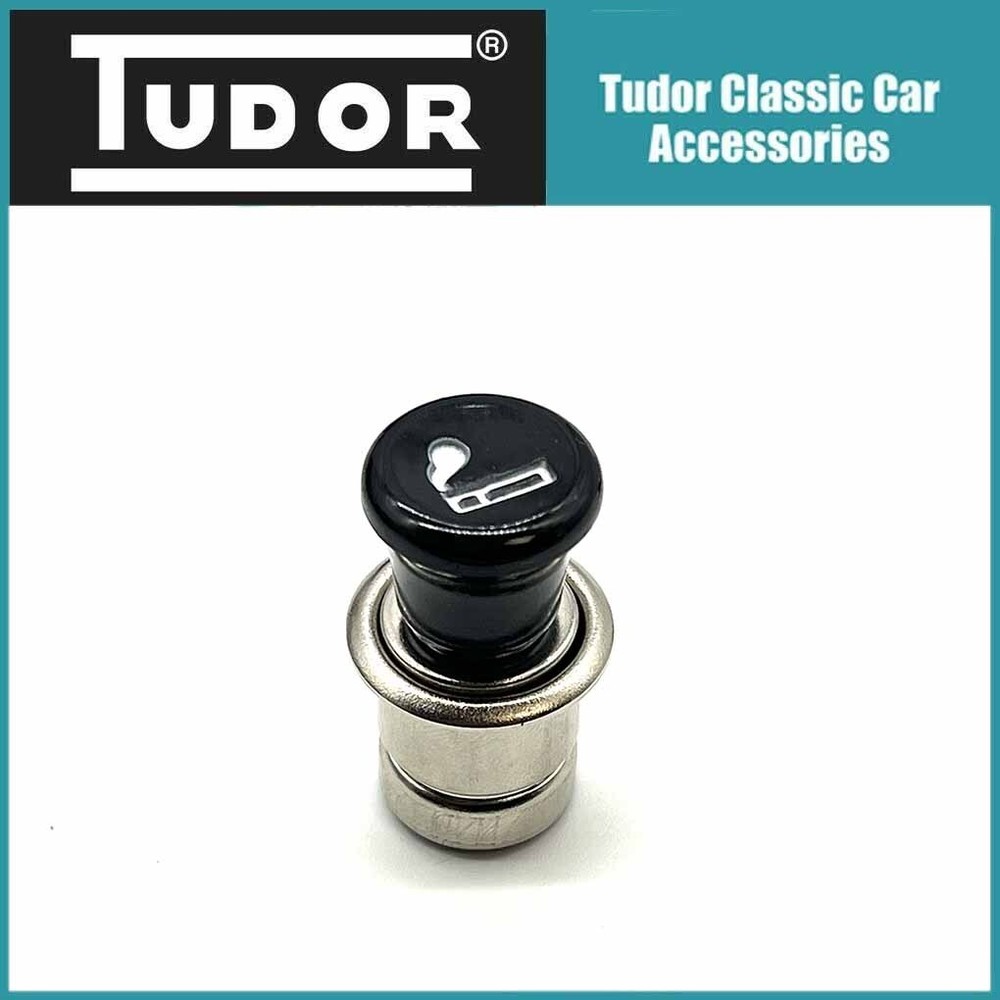 Classic Car 12v Cigarette Lighter & Socket Illuminated Tudor OE Spec