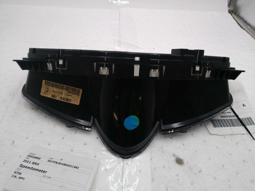 Speedometer MPH Fits 11 SRX 632149