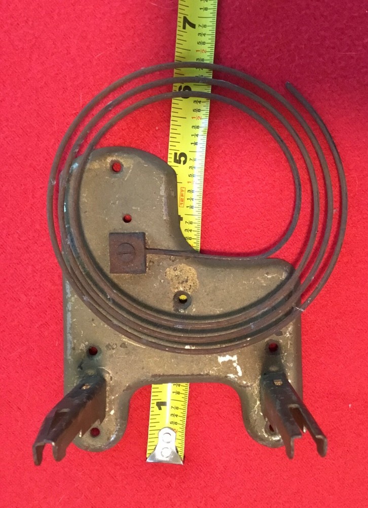 Vintage Clock mounting bracket for wall clock with gong
