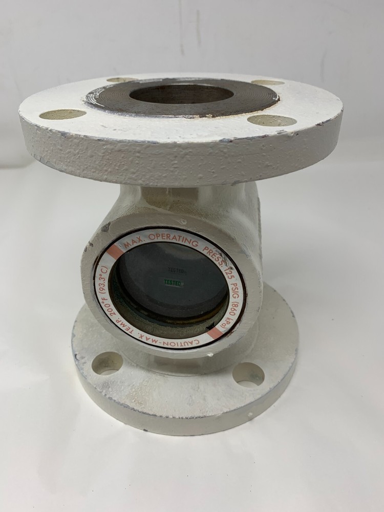 W.E. Anderson 350F Sight Flow indicator 2" Cast Steel
