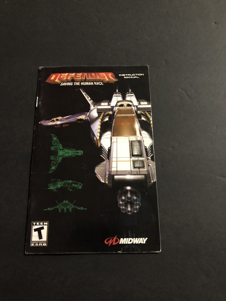 Defender ps2 manual Only