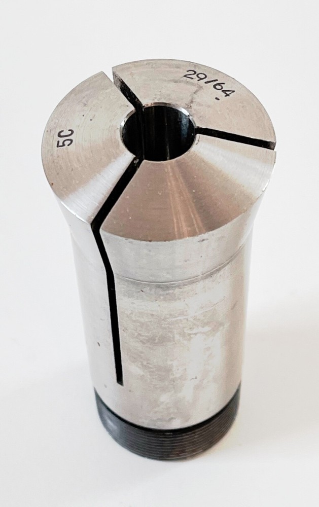 29/64" 5C Round Collet External & Internal Threads 0.4531"