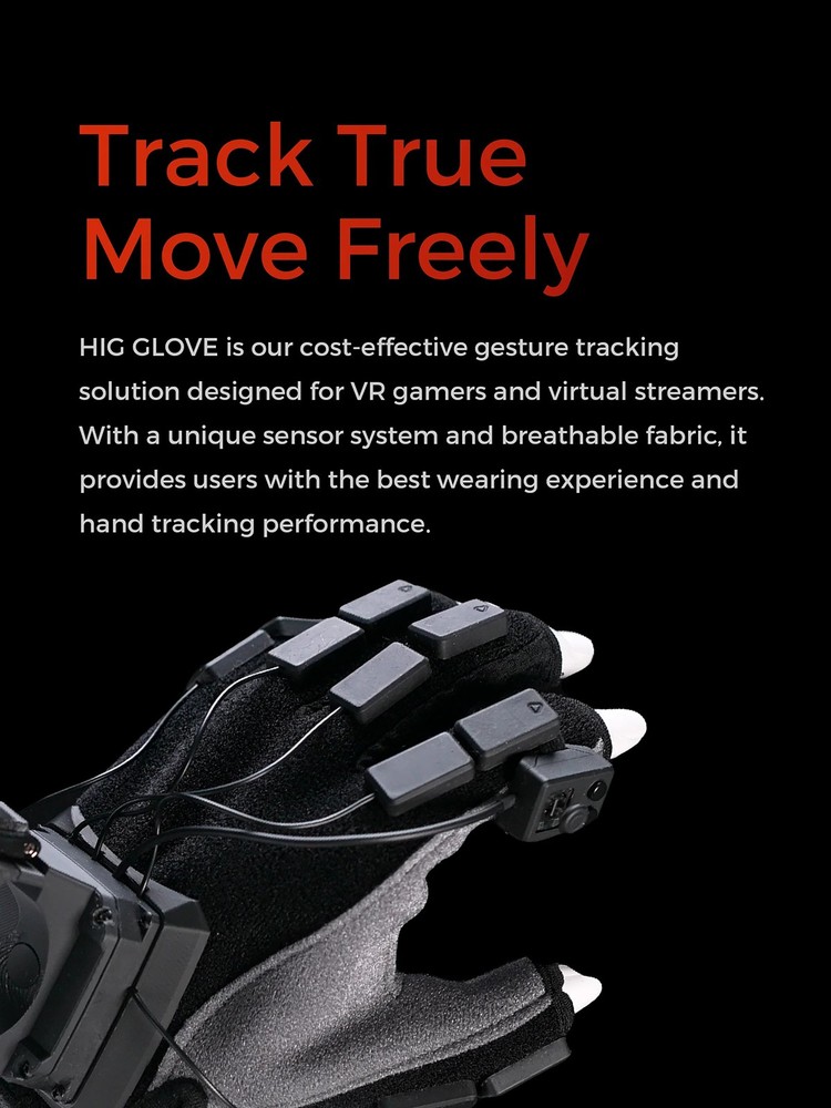 High Precision VR Motion Capture Glove for Meta Quest 3 3S 2 VIVE Tracker
