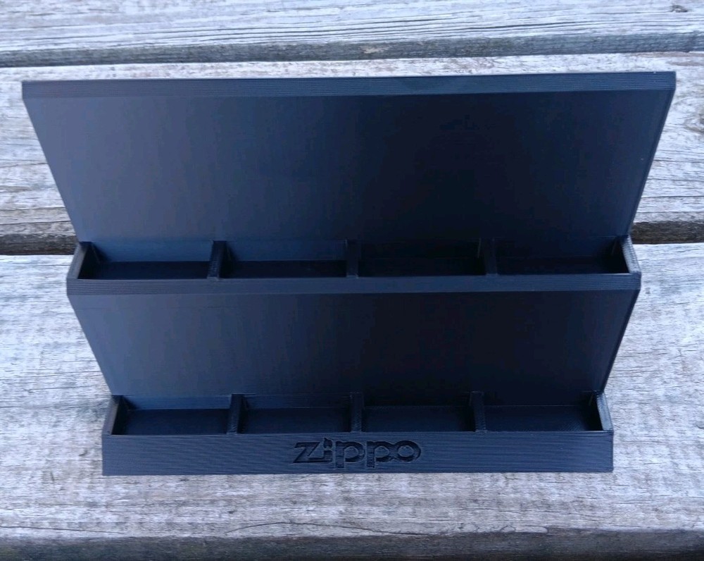 Zippo Lighter Display Stand - Holds 8 Lighters