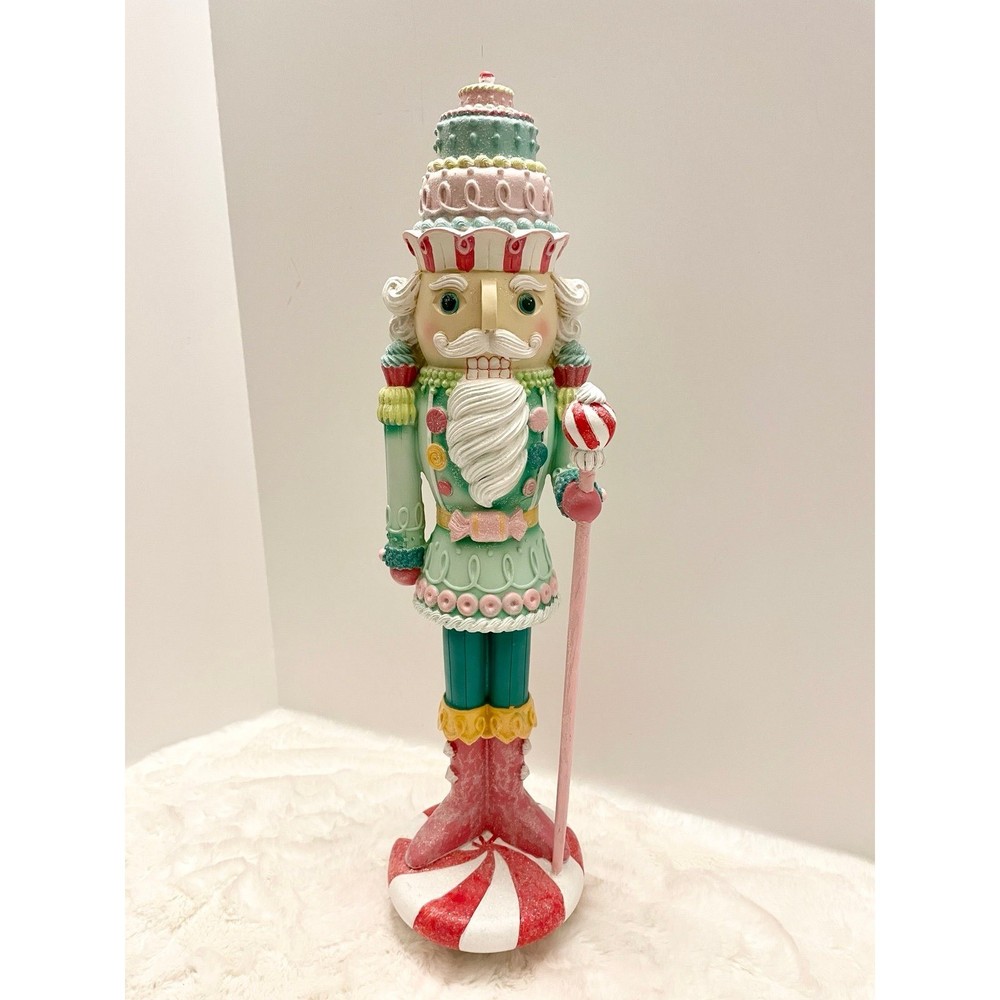 NEW Cupcakes and Cashmere Pastel Nutcracker 22"