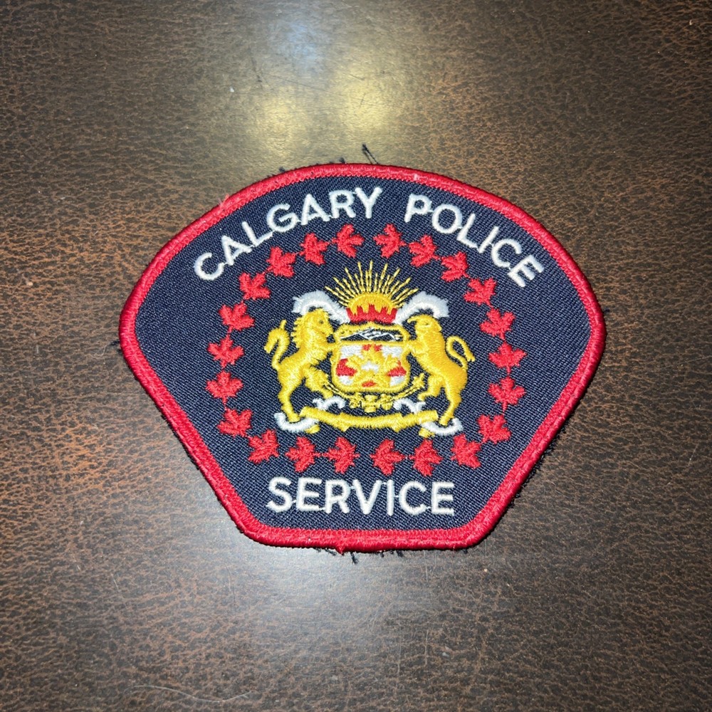 Vintage Obsolete Calgary Police Department Patch
